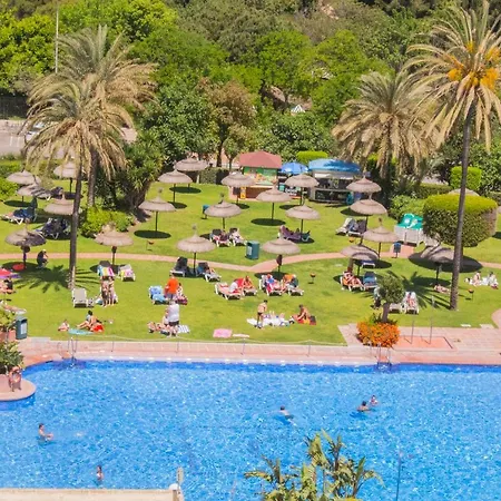 Benal Ii, Estudio Con Parque Acuatico Y Vistas Al Mar. * Бенальмадена