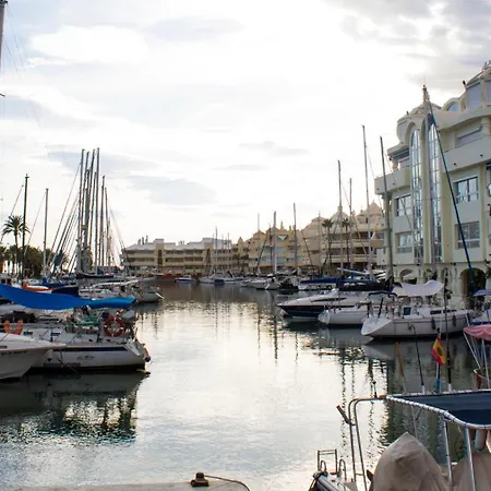 Benal Ii, Estudio Con Parque Acuatico Y Vistas Al Mar. Бенальмадена