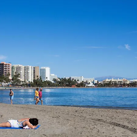 Апартаменты Benal Ii, Estudio Con Parque Acuatico Y Vistas Al Mar.