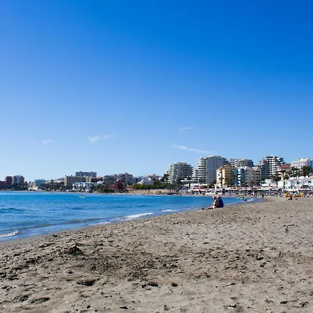 Апартаменты Benal Ii, Estudio Con Parque Acuatico Y Vistas Al Mar. *