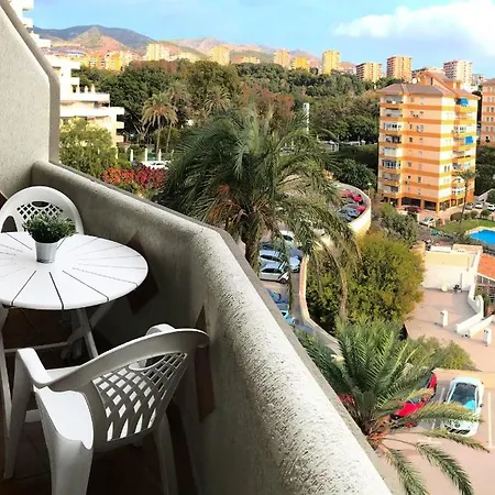 Апартаменты Benal Ii, Estudio Con Parque Acuatico Y Vistas Al Mar. *